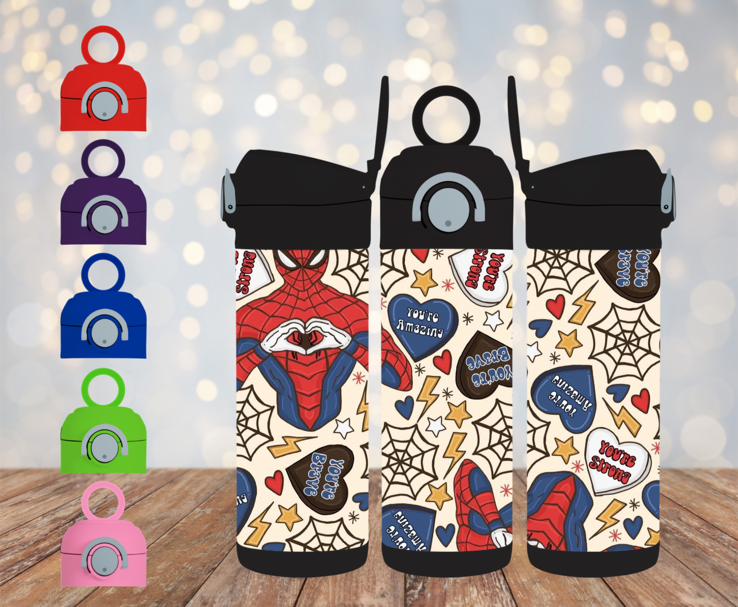 12oz Spider-Man tumbler