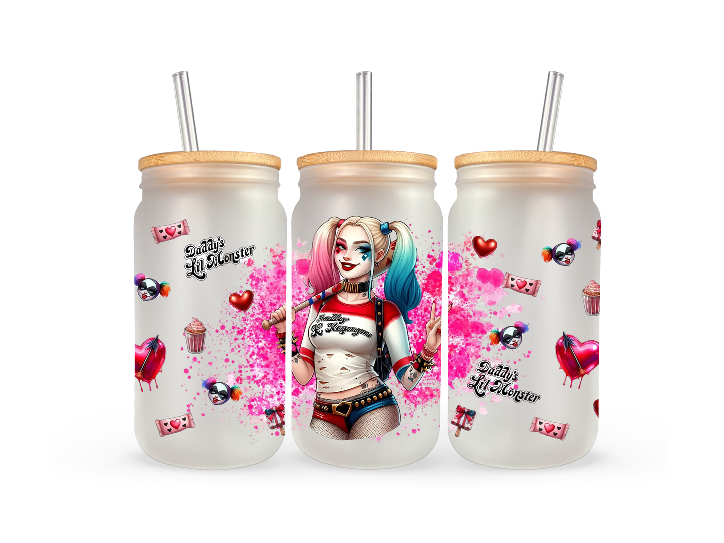 16oz Harley Quinn Libby