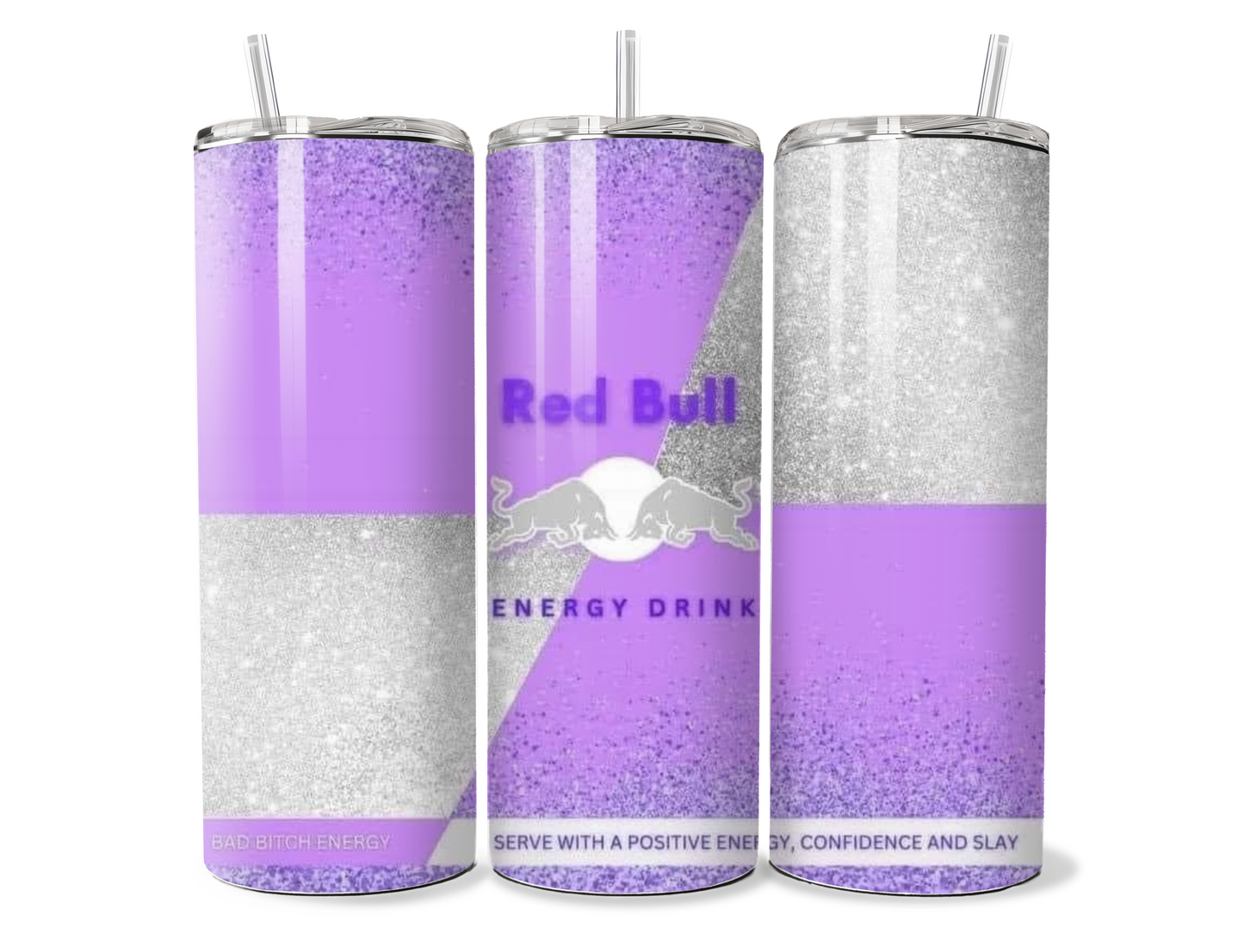 20oz purple Red Bull tumbler