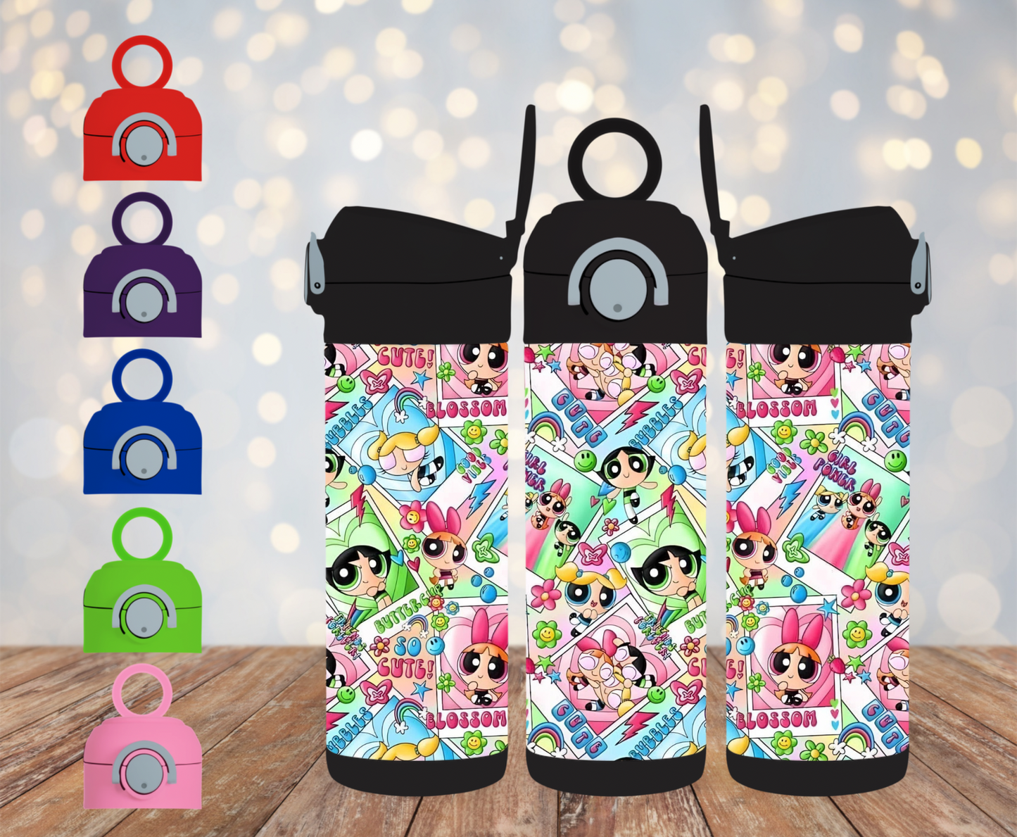 12oz powepuff girls tumbler