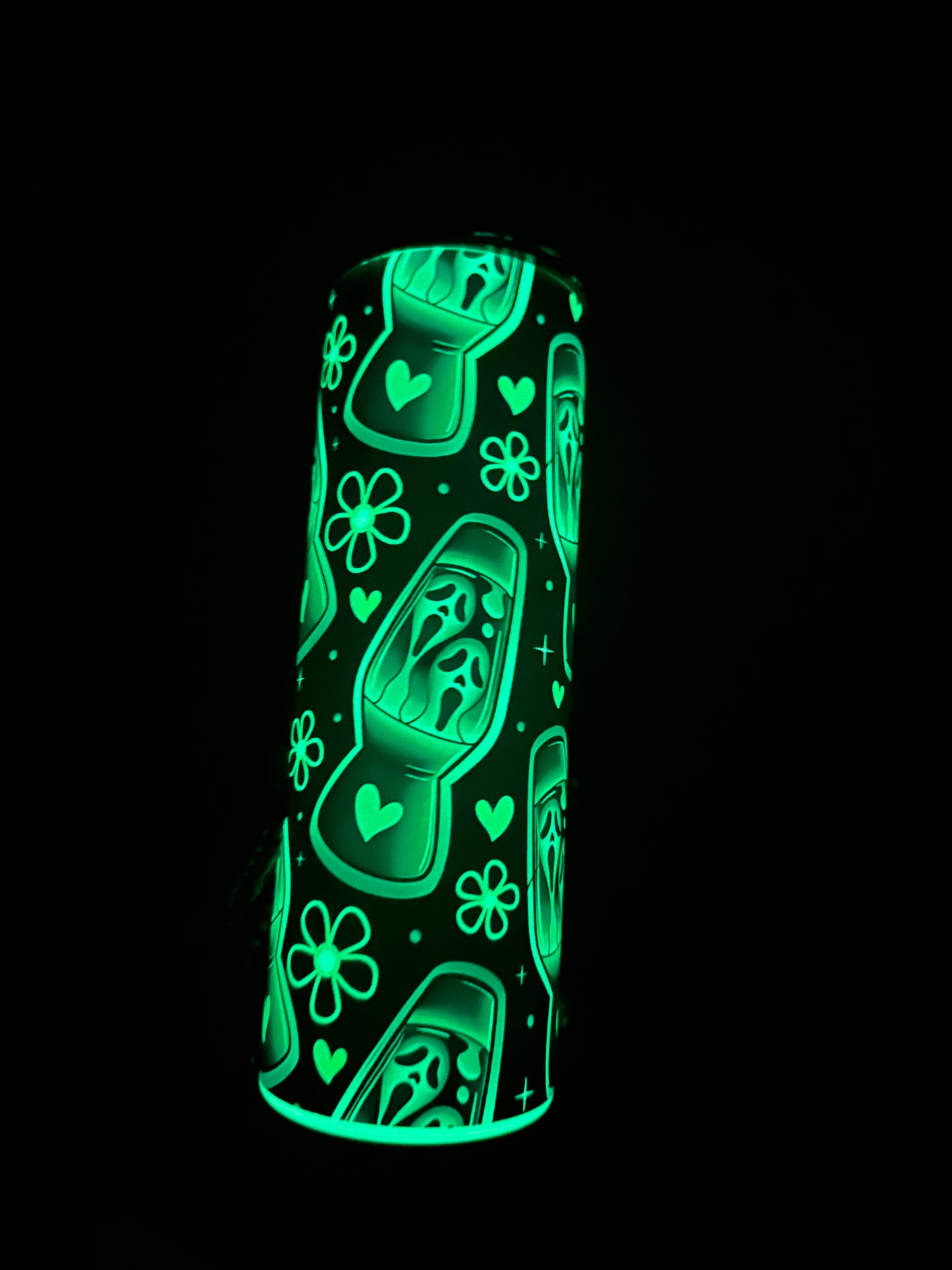 20oz glow in the dark ghostface