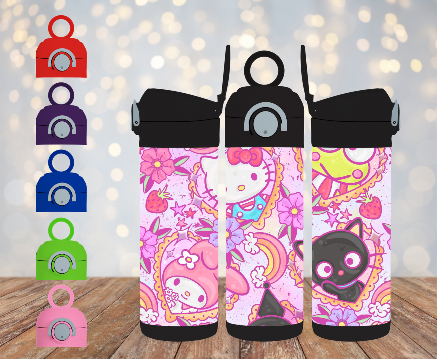 12oz Hello kitty and freinds