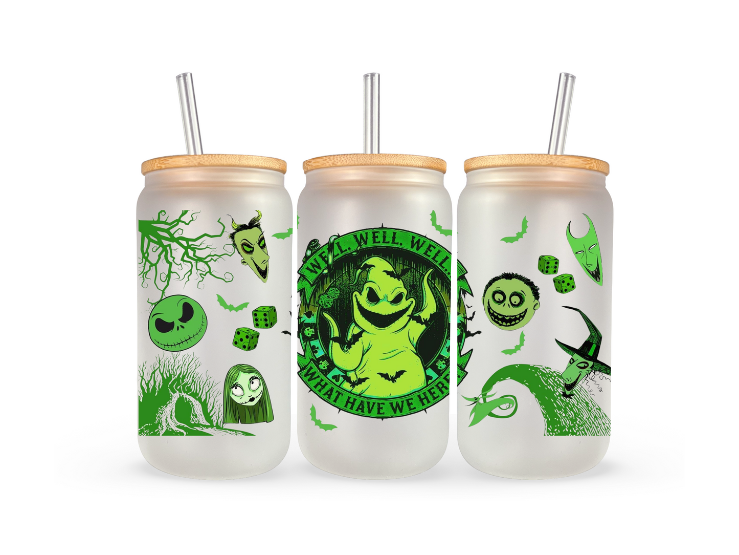 16oz oogie boogie Libby glass