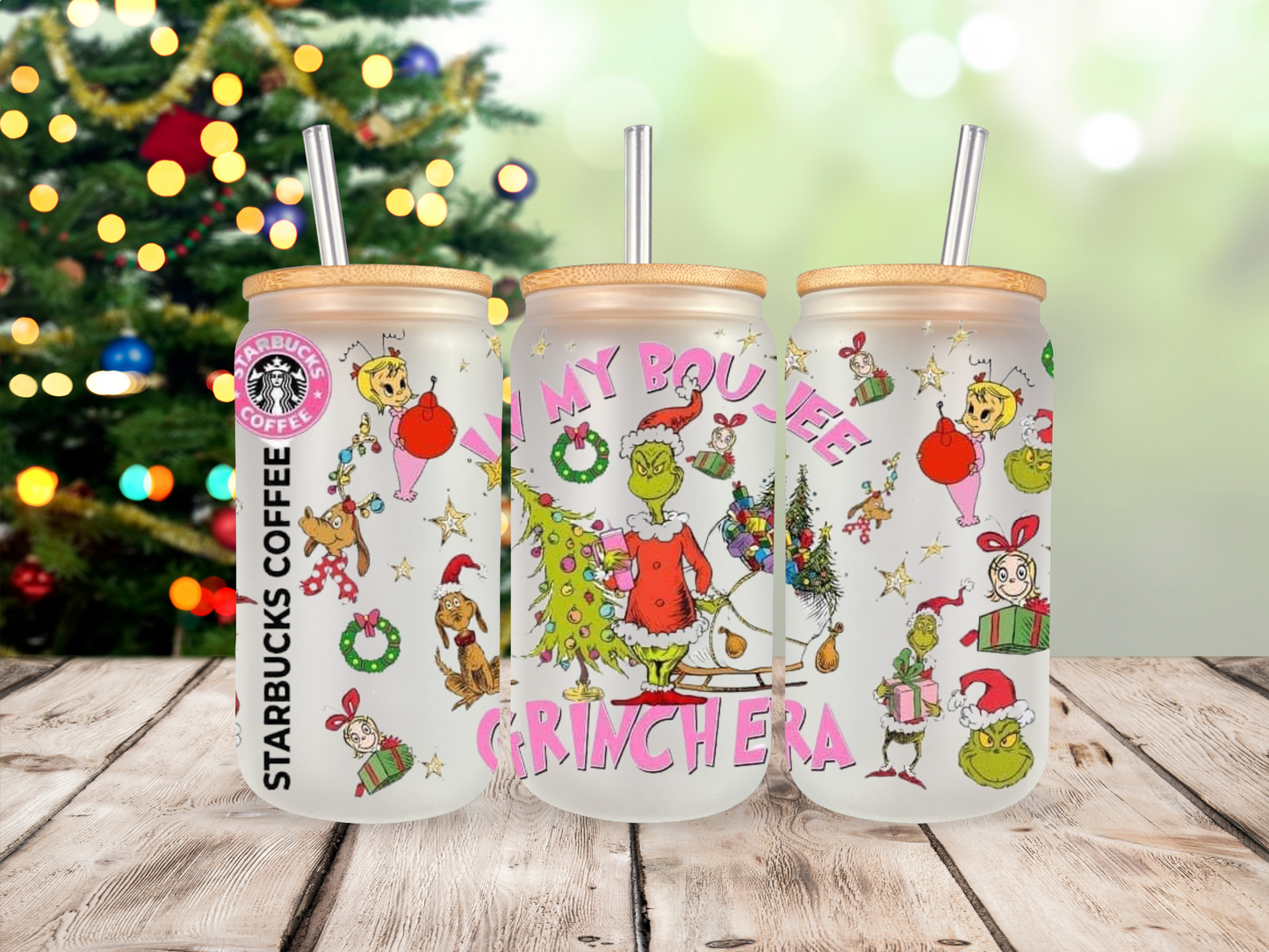 160z Grinch Libby glass