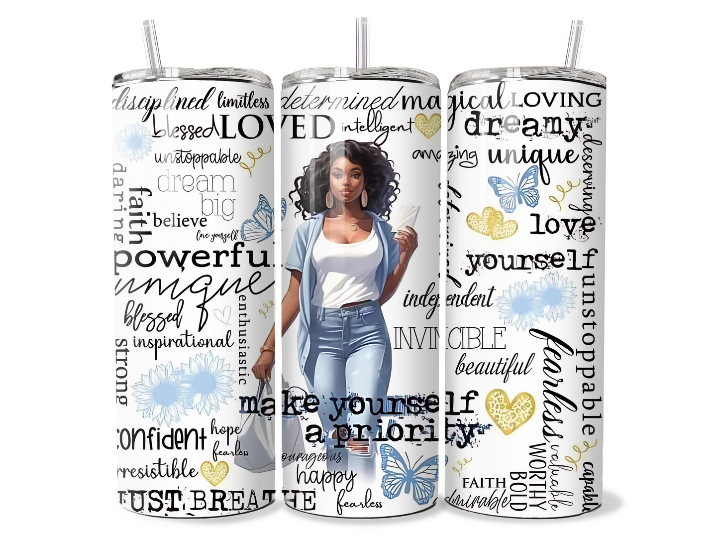 20oz make yourself a priority tumbler