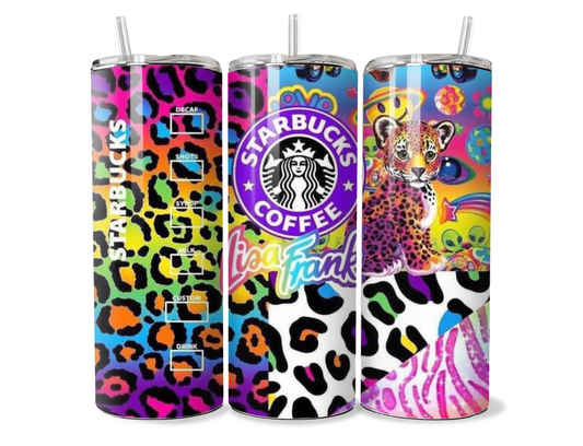 20oz Starbucks Lisa Frank tumbler