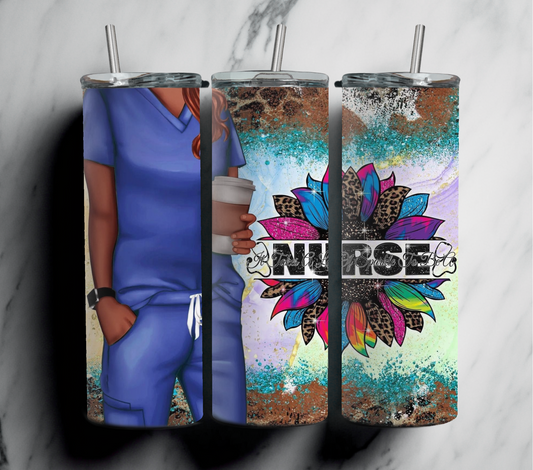 20oz nurse tumbler