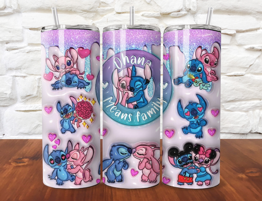 20oz stitch tumbler