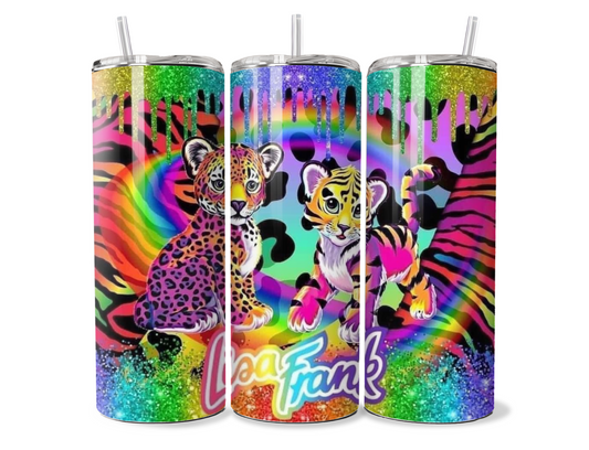 20oz Lisa Frank tumbler