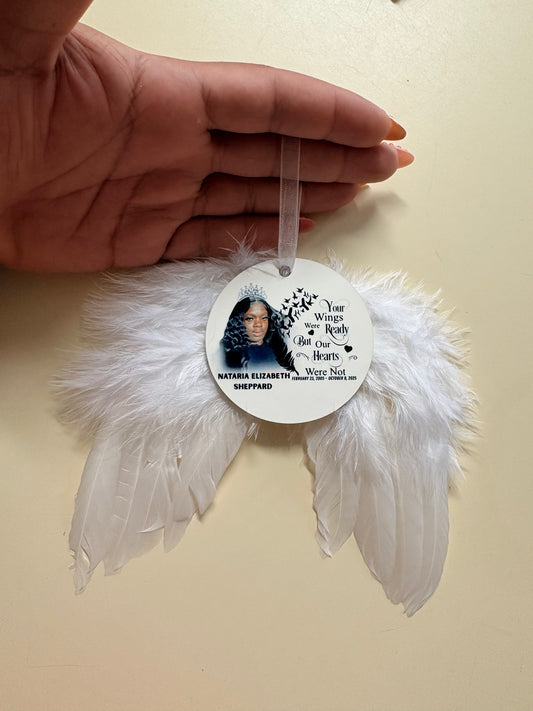 Custom remembrance ornament ￼