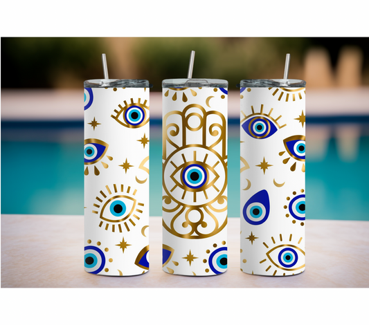 Evil eye tumbler!